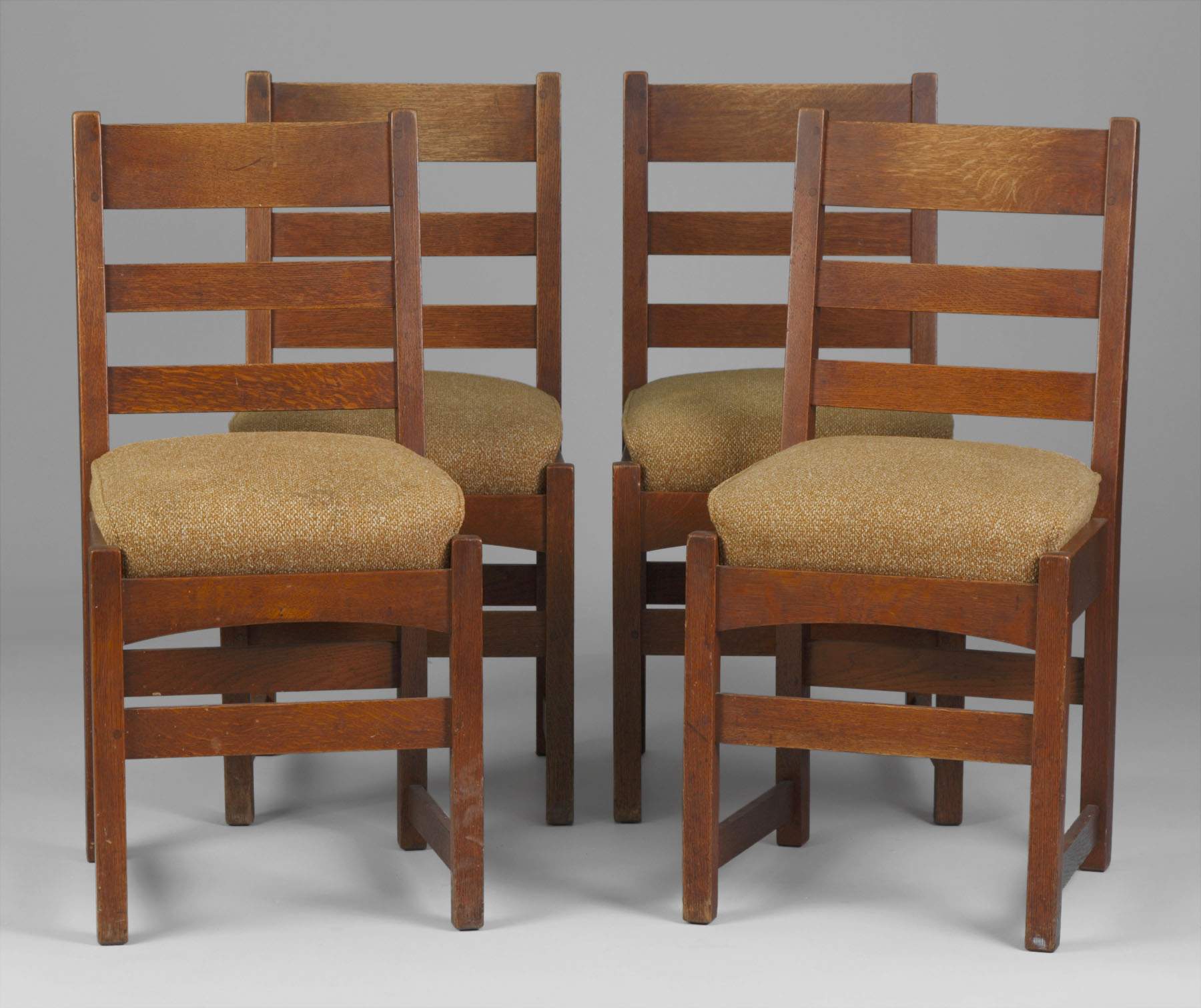 Set of 4 L. & J.G. Stickley Chairs Cottone Auctions