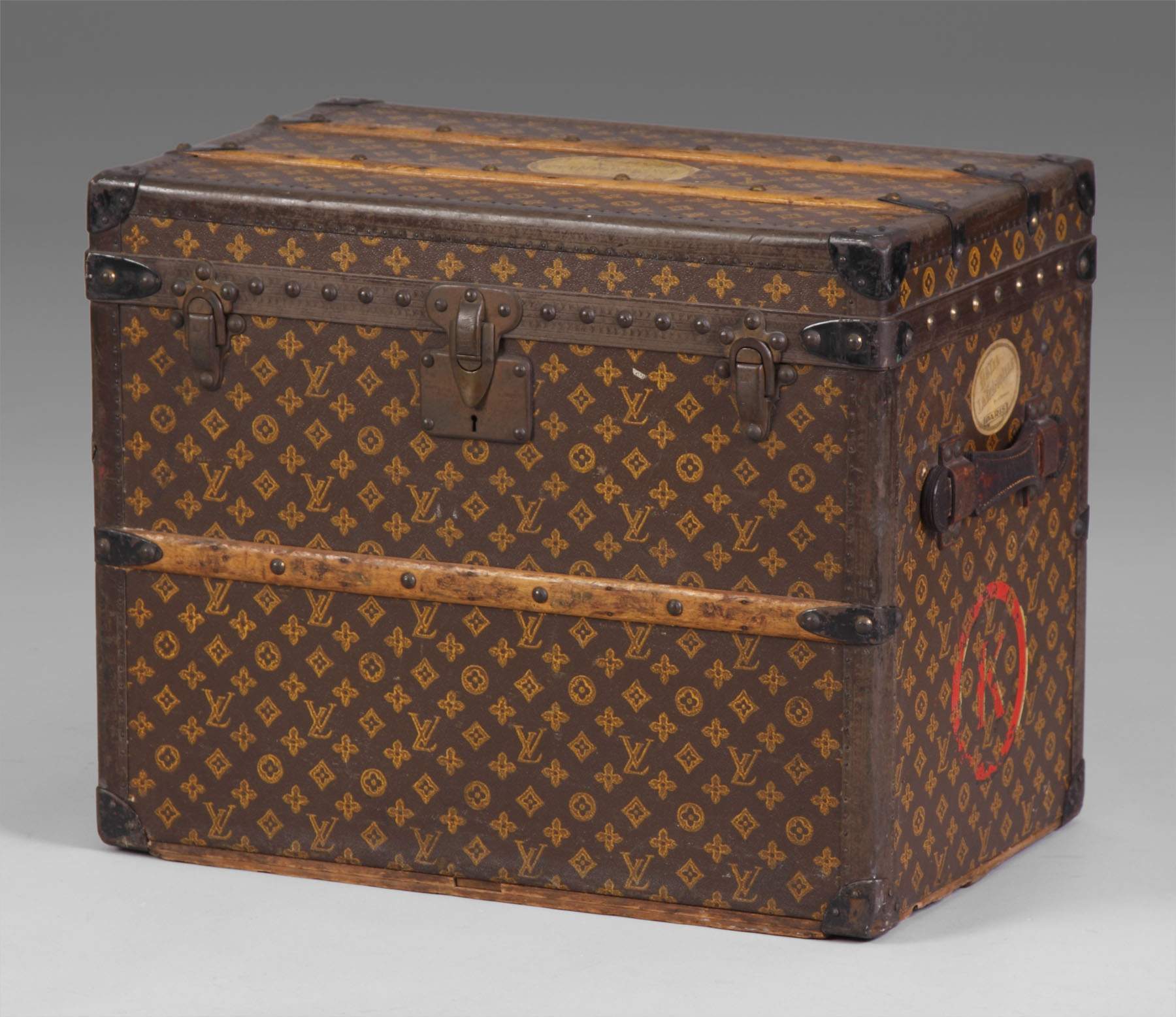 Vintage Louis Vuitton Trunk  Cottone Auctions