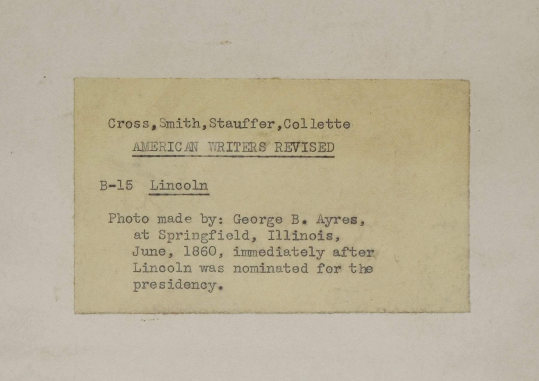 Platinum Print c. 1890