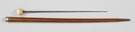 Sword Cane w/Ivory Top