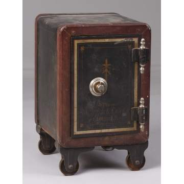 Victorian Cast Iron Safe	