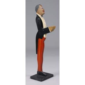 Folk Art Waiter Stand	