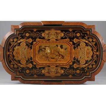 Fine NY Inlaid Center Table