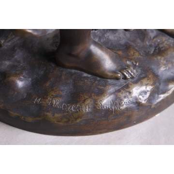 Hippolyte Francois Moreau (1832 - 1927) "The Gatherers" 