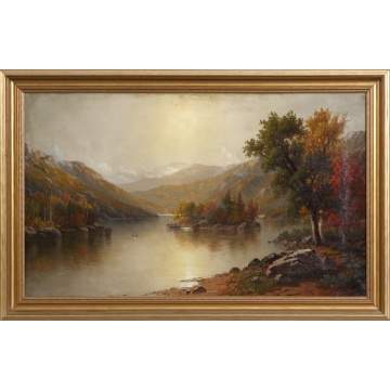 George W. Waters (American 1832-1912) Landscape