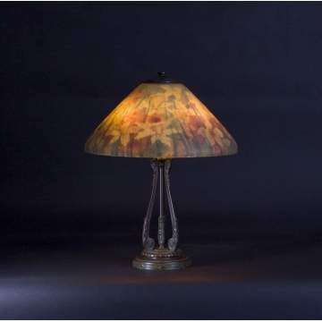 Fine & Rare Handel Daffodil Lamp