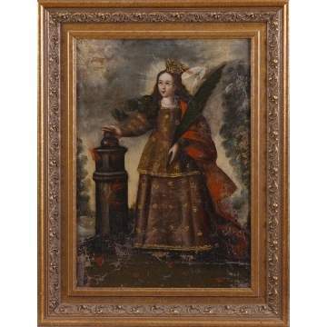 18th Cent. Religious Scene