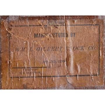 W. L. Gilbert Victorian Wall Clock