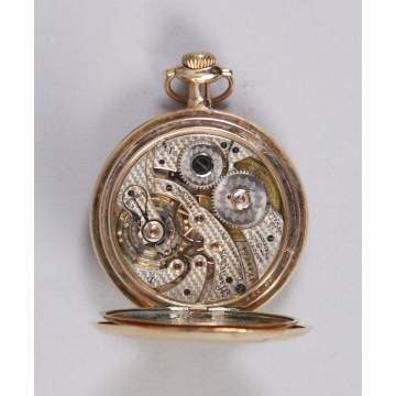 Hamilton, Lancaster, PA, Gold Plated Pocket Watch