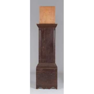 Pillar & Scroll Shelf Clock Stand
