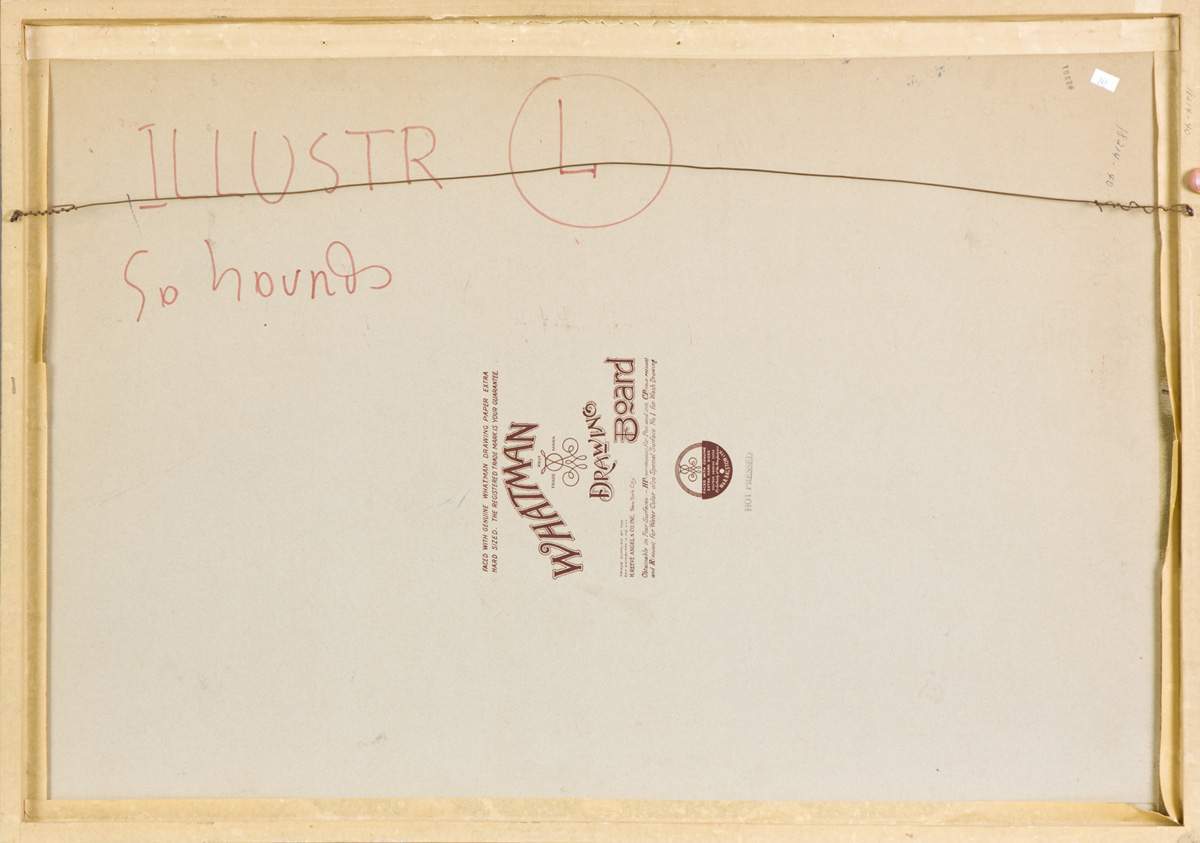 Ludwig Bemelmans  (American, 1898 - 1962) "So Hounds" 