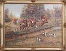 Athanas I. Scheloumoff (Russian, 1892-1983) Fox Hunt Scene
