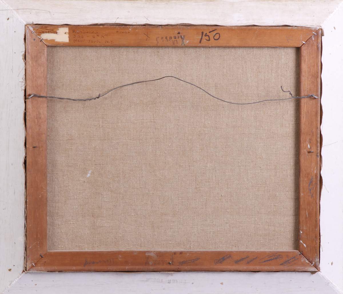 George A. Renouard (American, 1884-1954) N.E. Winter Harbor Scene