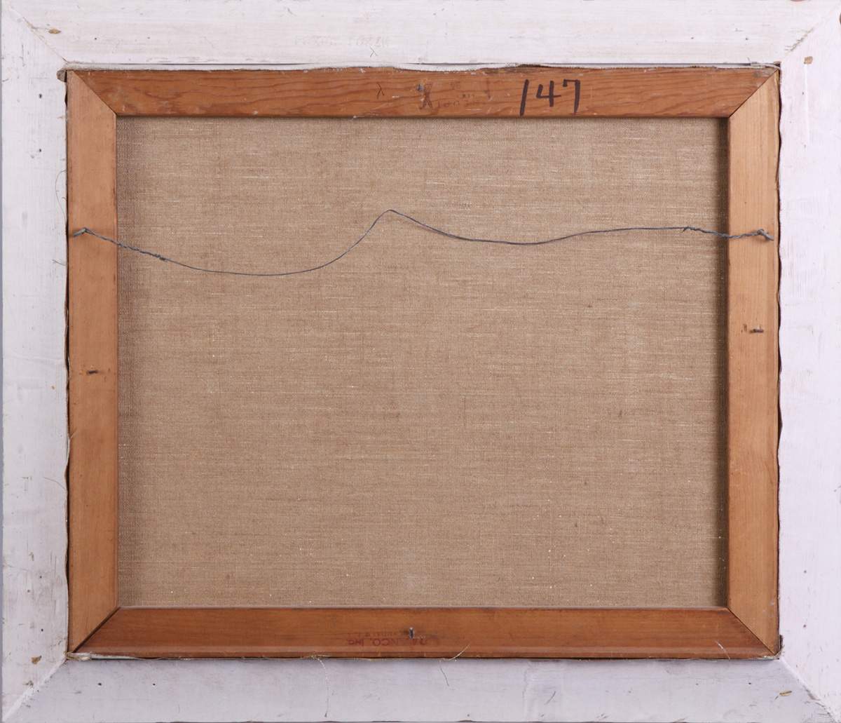 George A. Renouard (American, 1884-1954) N.E. Winter Harbor Scene