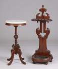 Victorian Marble Top and Umbrella Stand