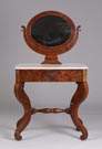 Empire Marble Top Dressing Table	