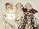 Group of 3 Dolls