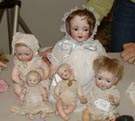 Group of 5 Dolls