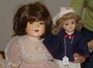 2 Composition Dolls