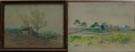 2 Amelia M. Watson W/C paintings