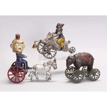 Group of Cast Iron Toys