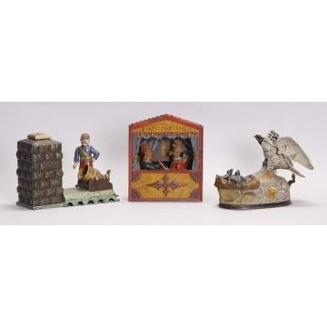 Cast Iron Mechanical Banks