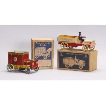 Lehmann's Aut. Lithographed Tin Wind-Ups