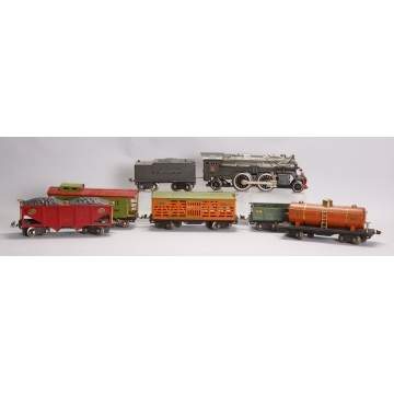 Lionel Train Set, Standard Gauge, 7 Pieces