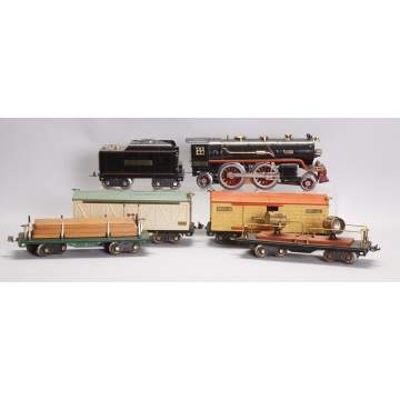 Lionel Train Set, Standard Gauge, 6 Pieces