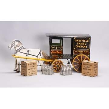 Sheffield Farms Wood Horse Pull Toy