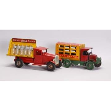Group of Toy Trucks