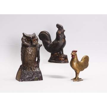 Group of Cast Iron Banks