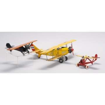 Group of Toy Airplanes