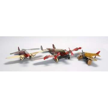 Group of Toy Army Planes