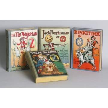4 Frank L. Blum Oz books 