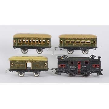 Ives O Gauge 4 pc. Train Set 