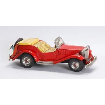 Japan 1954 MG Lithographed Tin Friction Toy