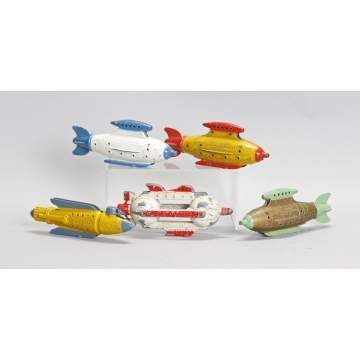 5 Tootsie Toys - Buck Rodgers