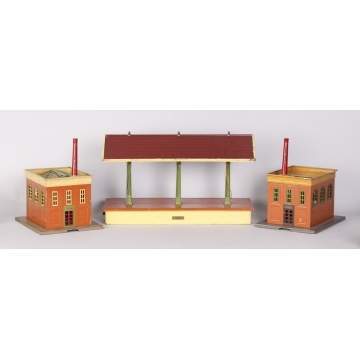 Lionel Power Stations	& Freight Station