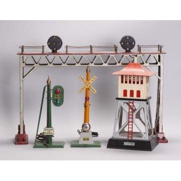 Signal Bridge, Signal Tower, & Train Signals