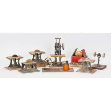 8 Steam Engine Accessories incl. Weeden