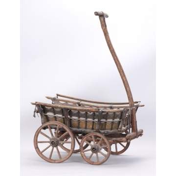 Early 19th Century Handmade Childs Cart