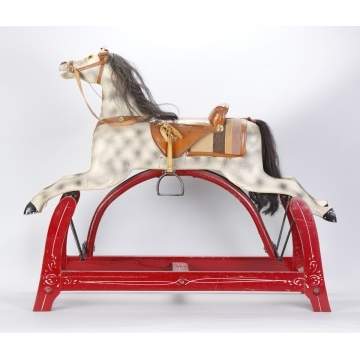 Carved & Painted Hobby Horse