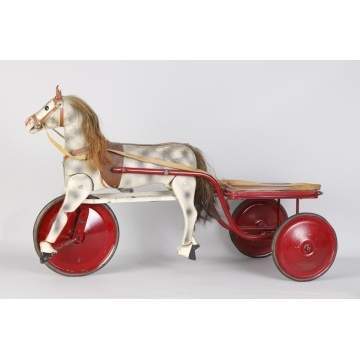 Trot Away King Sulkie Pedal Toy