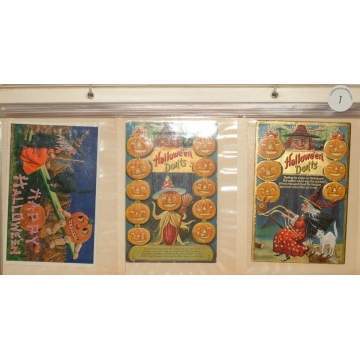 Group of 71 Halloween Postcards