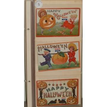 Group of 66 Halloween Postcards