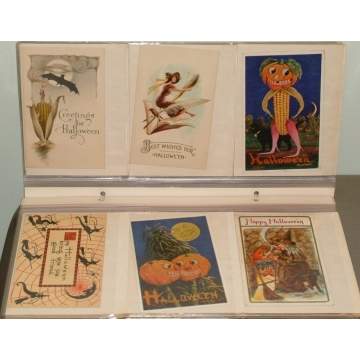 Group of 54 Halloween Postcards