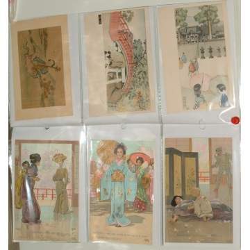 Group of 40 Oriental Postcards
