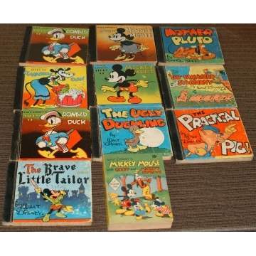 9 Misc. Disney Big Little Books
