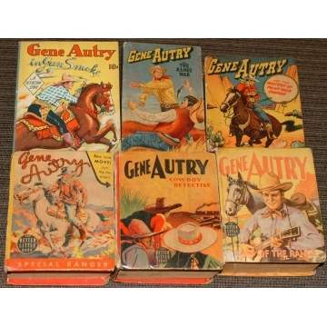 6 Gene Autry Big Little Books